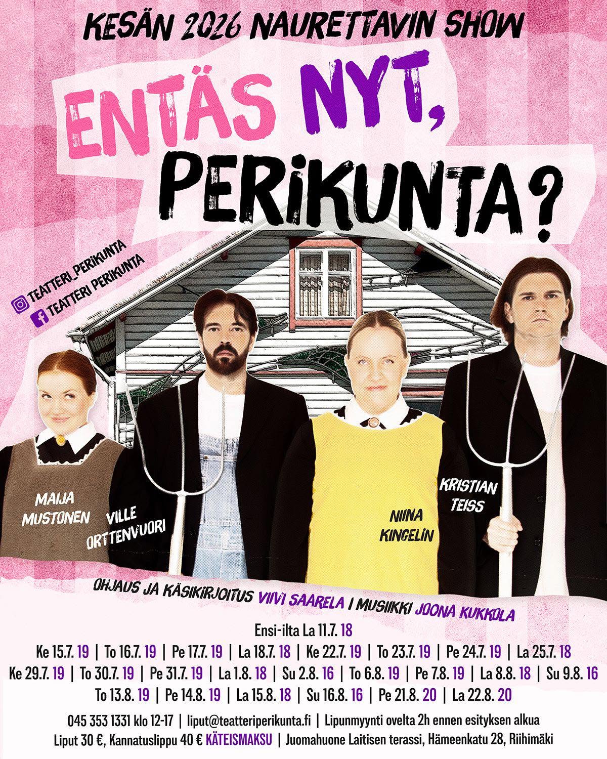 Entas nyt, perikunta?